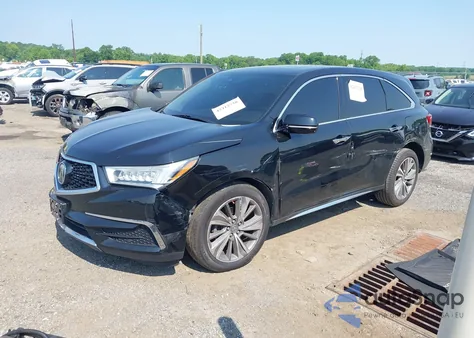 2018 Acura Mdx Technology Package Acurawatch Plus Pkg z USA, uszkodzony, nr VIN 5J8YD4H50JL005957